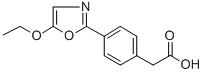 Benzeneacetic acid, 4-(5-ethoxy-2-oxazolyl)- CAS#: 80589-78-2
