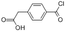 Benzeneacetic acid, 4-(chlorocarbonyl)- (9CI) CAS#: 81911-36-6