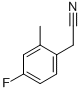 Benzeneacetonitrile, 4-fluoro-2-methyl- (9CI) CAS#: 80141-93-1
