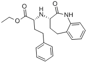 Benzenebutanoicacid,-[(2,3,4,5-tetrahydro-2-oxo-1H-1-benzazepin-3-yl)amino]-,ethylester,(R*,S*)-(9CI) CAS#: 86499-39-0