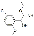 Benzeneethanimidic  acid,  5-chloro--alpha--hydroxy-2-methoxy-,  ethyl  ester  (9CI) CAS#: 82128-81-2