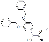 Benzeneethanimidic  acid,  -alpha--hydroxy-3,4-bis(phenylmethoxy)-,  ethyl  ester  (9CI) CAS#: 805990-44-7
