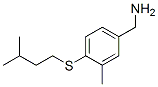 Benzenemethanamine, 3-methyl-4-[(3-methylbutyl)thio]- (9CI) CAS#: 804427-92-7