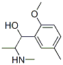 Benzenemethanol, 2-methoxy-5-methyl-alpha-[1-(methylamino)ethyl]- (9CI) CAS#: 805180-92-1