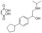 Benzenemethanol, 4-cyclopentyl-alpha-(((1-methylethyl)amino)methyl)-, (Z)-2-butenedioate (1:1) CAS#: 85689-83-4