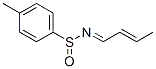 Benzenesulfinamide, N-(2E)-2-butenylidene-4-methyl-, [N(E)]- (9CI) CAS#: 813461-58-4