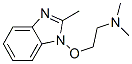 Benzimidazole, 1-[2-(dimethylamino)ethoxy]-2-methyl- (8CI) CAS#: 803609-61-2