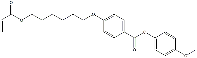 Benzoesure, 4-[[6-[(1-oxo-2-propenyl)oxy]hexyl]oxy]-, 4-methoxyphenylester CAS#: 82200-53-1