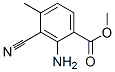 Benzoic acid, 2-amino-3-cyano-4-methyl-, methyl ester (9CI) CAS#: 81446-91-5