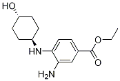 Benzoic acid, 3-aMino-4-[(trans-4-hydroxycyclohexyl)aMino]-, ethyl ester CAS#: 841296-23-9