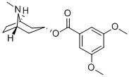 Benzoic acid, 3,5-dimethoxy-, 8-methyl-8-azabicyclo(3.2.1)oct-3-yl est er, endo- CAS#: 85181-37-9