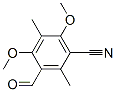 Benzonitrile, 3-formyl-4,6-dimethoxy-2,5-dimethyl- (9CI) CAS#: 807628-69-9