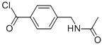 Benzoyl chloride, 4-[(acetylamino)methyl]- (9CI) CAS#: 82086-13-3