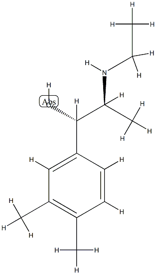 Benzyl alcohol, alpha-[1-(ethylamino)ethyl]-3,4-dimethyl-, threo- (8CI) CAS#: 802833-50-7