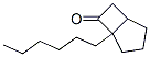 Bicyclo[3.2.0]heptan-6-one, 5-hexyl- (9CI) CAS#: 824431-38-1