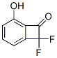 Bicyclo[4.2.0]octa-1,3,5-trien-7-one,  8,8-difluoro-5-hydroxy- CAS#: 82431-18-3