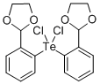 Bis[2-(1,3-dioxolan-2-yl)phenyl]dichlorotellurium(IV) CAS#: 84438-48-2
