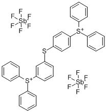Bis[4-(diphenylsulfonio)phenyl]sulfide bis(hexafluoroantimonate) CAS#: 89452-37-9