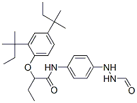 Butanamide, 2-[2,4-bis(1,1-dimethylpropyl) phenoxy]-N-[4-(2-formylhydrazino)phenyl]- CAS#: 86551-61-3