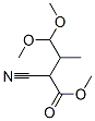 Butanoic acid, 2-cyano-4,4-dimethoxy-3-methyl-, methyl ester (9CI) CAS#: 87061-92-5