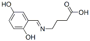 Butyric acid, 4-[(2,5-dihydroxybenzylidene)amino]- (8CI) CAS#: 802826-19-3