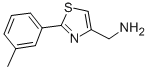C-(2-M-TOLYL-THIAZOL-4-YL)-METHYLAMINE CAS#: 89152-85-2