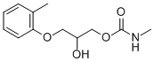 CARBAMIC ACID, METHYL-, 2-HYDROXY-3-(o-TOLYLOXY)PROPYL ESTER CAS#: 80985-74-6
