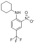 CYCLOHEXYL-(2-NITRO-4-TRIFLUOROMETHYL-PHENYL)-AMINE CAS#: 87815-78-9