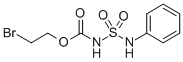 Carbamic acid, ((phenylamino)sulfonyl)-, 2-bromoethyl ester CAS#: 87708-05-2