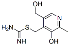 Carbamimidothioic acid, [3-hydroxy-5-(hydroxymethyl)-2-methyl-4-pyridinyl]methyl ester (9CI) CAS#: 805944-72-3