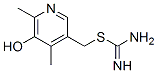 Carbamimidothioic acid, (5-hydroxy-4,6-dimethyl-3-pyridinyl)methyl ester (9CI) CAS#: 805952-76-5