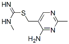 Carbamimidothioic acid, N-methyl-, (4-amino-2-methyl-5-pyrimidinyl)methyl ester (9CI) CAS#: 807262-22-2