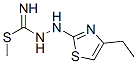 Carbazimidic acid, 3-(4-ethyl-2-thiazolyl)thio-, methyl ester (8CI) CAS#: 802001-81-6