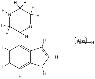 Chlorhydrate de 4-(2-morpholinyl) 1H-indole [French] CAS#: 84590-62-5