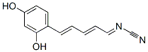 Cyanamide, [5-(2,4-dihydroxyphenyl)-2,4-pentadienylidene]- (8CI) CAS#: 801141-82-2