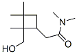 Cyclobutaneacetamide, 2-(hydroxymethyl)-N,N,2,3,3-pentamethyl- (9CI) CAS#: 809237-44-3