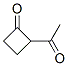 Cyclobutanone, 2-acetyl- (9CI) CAS#: 80706-72-5