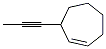 Cycloheptene, 3-(1-propynyl)- (9CI) CAS#: 82032-16-4