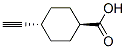 Cyclohexanecarboxylic acid, 4-ethynyl-, trans- (9CI) CAS#: 88075-27-8