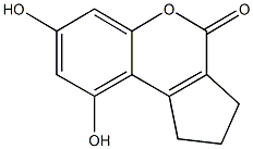 Cyclopenta[c][1]benzopyran-4(1H)-one, 2,3-dihydro-7,9-dihydroxy- CAS#: 83688-40-8