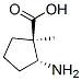 Cyclopentanecarboxylic acid, 2-amino-1-methyl-, trans- (9CI) CAS#: 85726-01-8