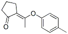 Cyclopentanone, 2-[1-(4-methylphenoxy)ethylidene]-, (2E)- (9CI) CAS#: 811850-65-4
