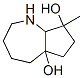 Cyclopent[b]azepine-5a,8(1H)-diol, octahydro-8-methyl- (9CI) CAS#: 81978-81-6