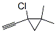 Cyclopropane, 1-chloro-1-ethynyl-2,2-dimethyl- (9CI) CAS#: 80631-43-2