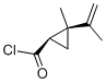 Cyclopropanecarbonyl chloride, 2-methyl-2-(1-methylethenyl)-, cis- (9CI) CAS#: 86133-43-9