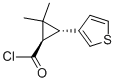 Cyclopropanecarbonyl chloride, 2,2-dimethyl-3-(3-thienyl)-, trans- (9CI) CAS#: 80138-93-8