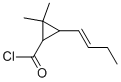Cyclopropanecarbonyl chloride, 3-(1-butenyl)-2,2-dimethyl- (9CI) CAS#: 84393-66-8