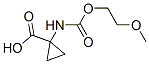 Cyclopropanecarboxylic acid, 1-[[(2-methoxyethoxy)carbonyl]amino]- (9CI) CAS#: 85452-38-6