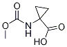 Cyclopropanecarboxylic acid, 1-[[(Methoxy)carbonyl]aMino]- CAS#: 85452-33-1
