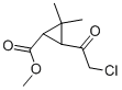 Cyclopropanecarboxylic acid, 3-(chloroacetyl)-2,2-dimethyl-, methyl ester (9CI) CAS#: 83391-85-9